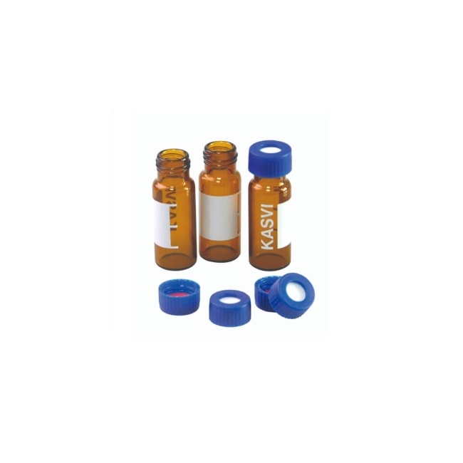 Vial De Vidro Âmbar Com Tampa de Rosca 1,5ml e Septo Pacote com 100 Unids-e8a442f4-0335-402a-b3f9-cdb29d643e1d