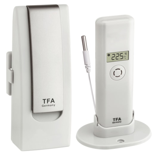 WeatherHub Conjunto Transmissor Temp Interna -30+60C com Sonda Externa 1,4m e Gateway - Incoterm T-SEN-0136