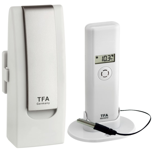 WeatherHub Conjunto Transmissor Temp Interna -40+60C com Sonda -50+110C, Umidade e Gateway - Incoterm T-SEN-0132-281de797-d1e2-4ed1-893f-3c45838482fe