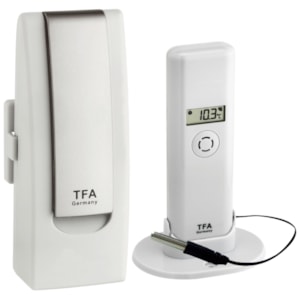WeatherHub Conjunto Transmissor Temp Interna -40+60C com Sonda -50+110C, Umidade e Gateway - Incoterm T-SEN-0132