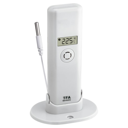 WeatherHub Transmissor de Temperatura -30+60C com Sonda Externa 1,4m - Incoterm T-SEN-0026
