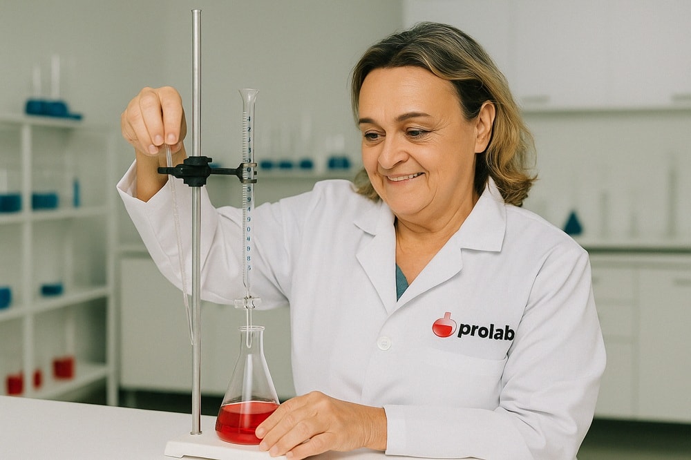bureta titulação