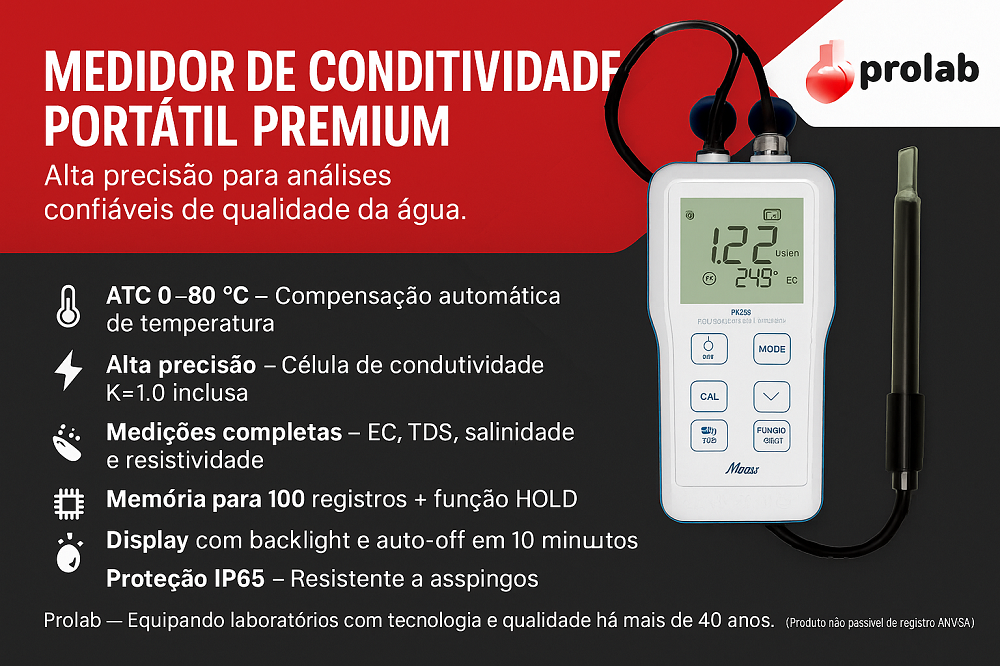 condutivimetro premium