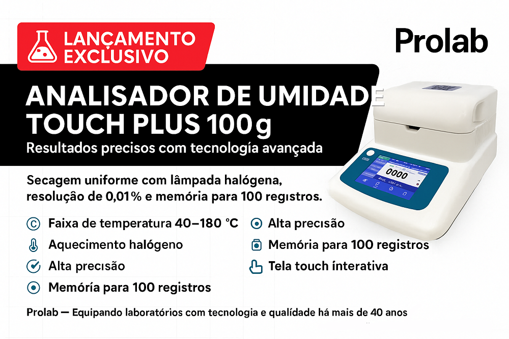 Analisador de Umidade Prolab Banner