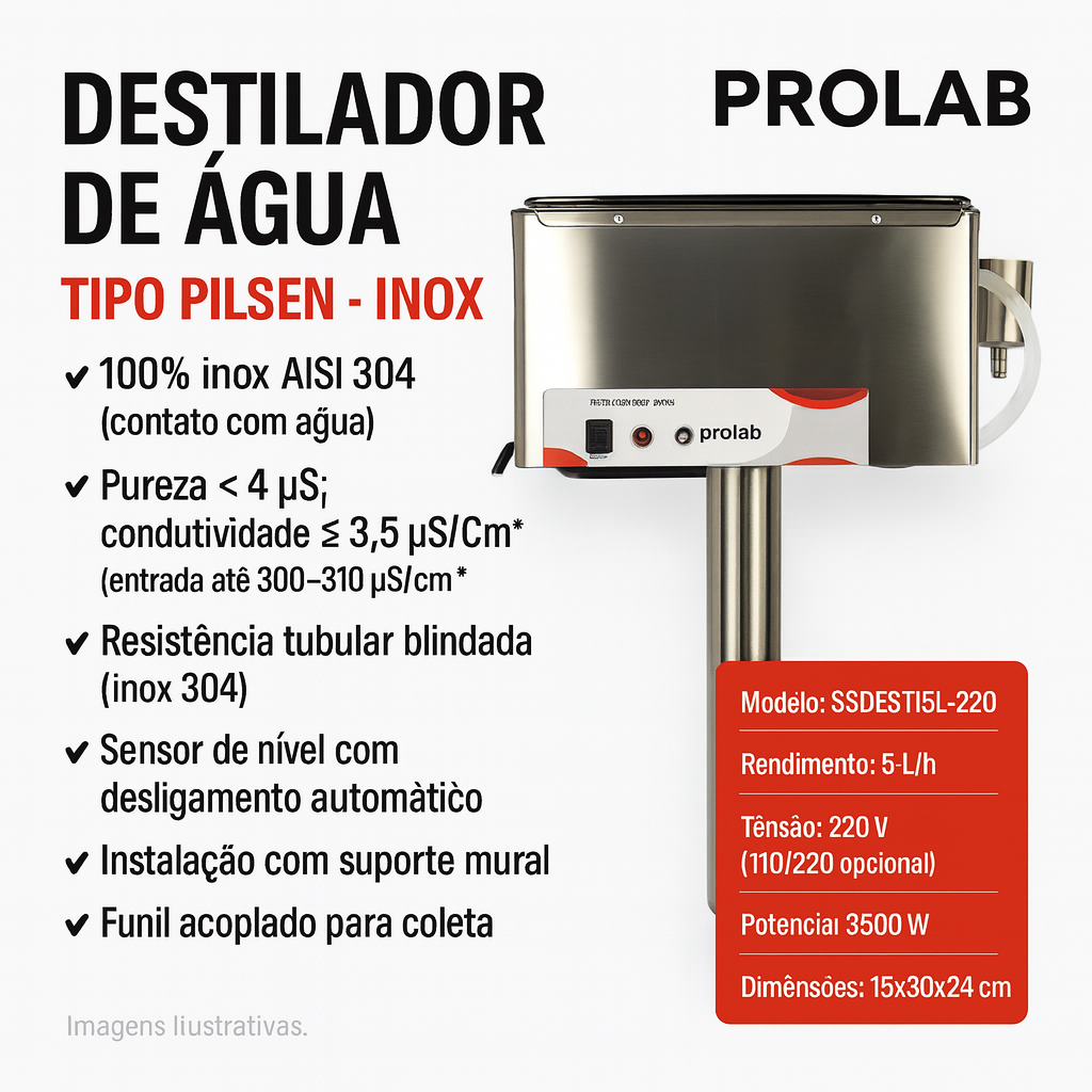 destilador aço inox banner