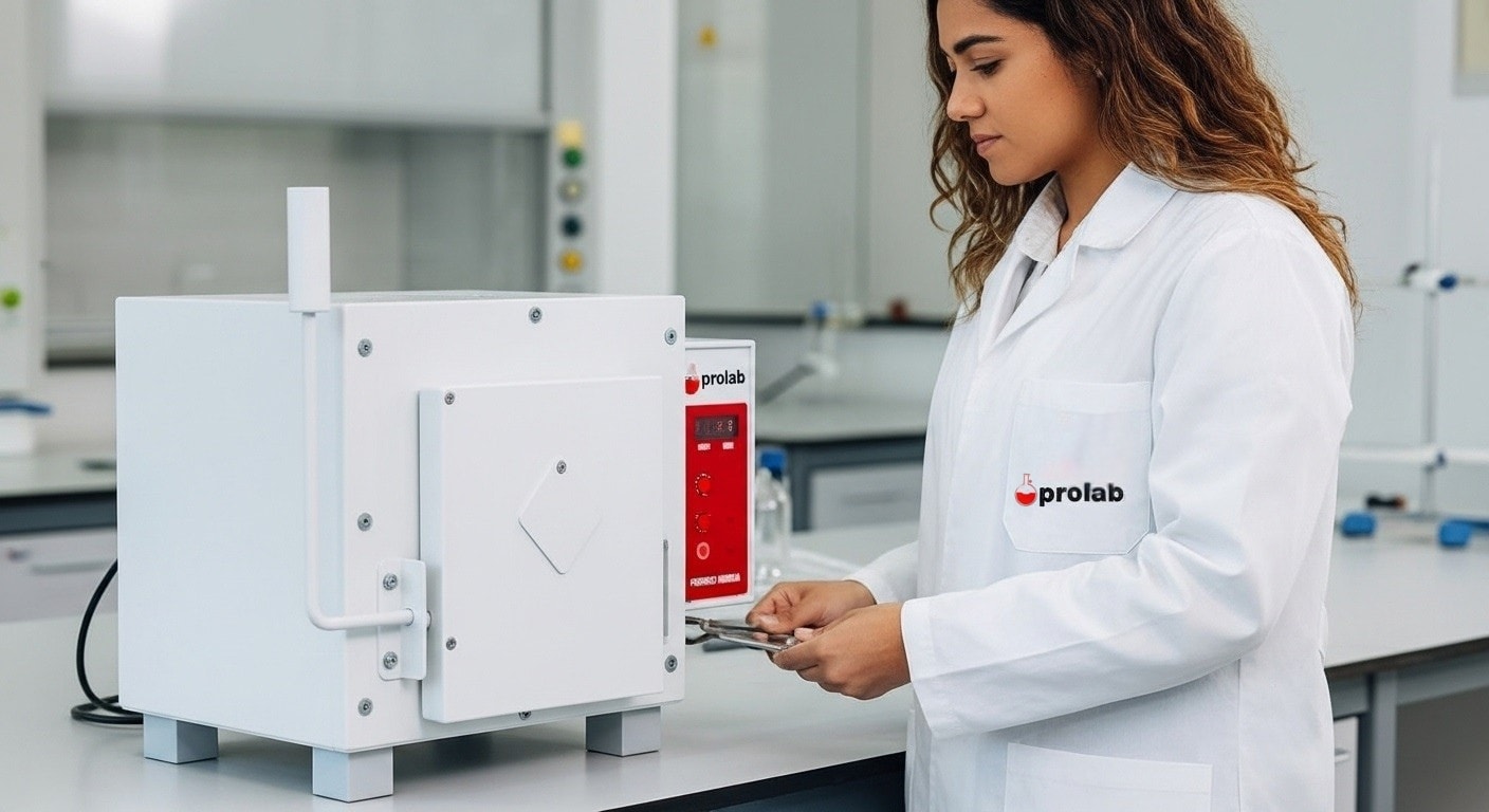 forno mufla cientista utilizando compra