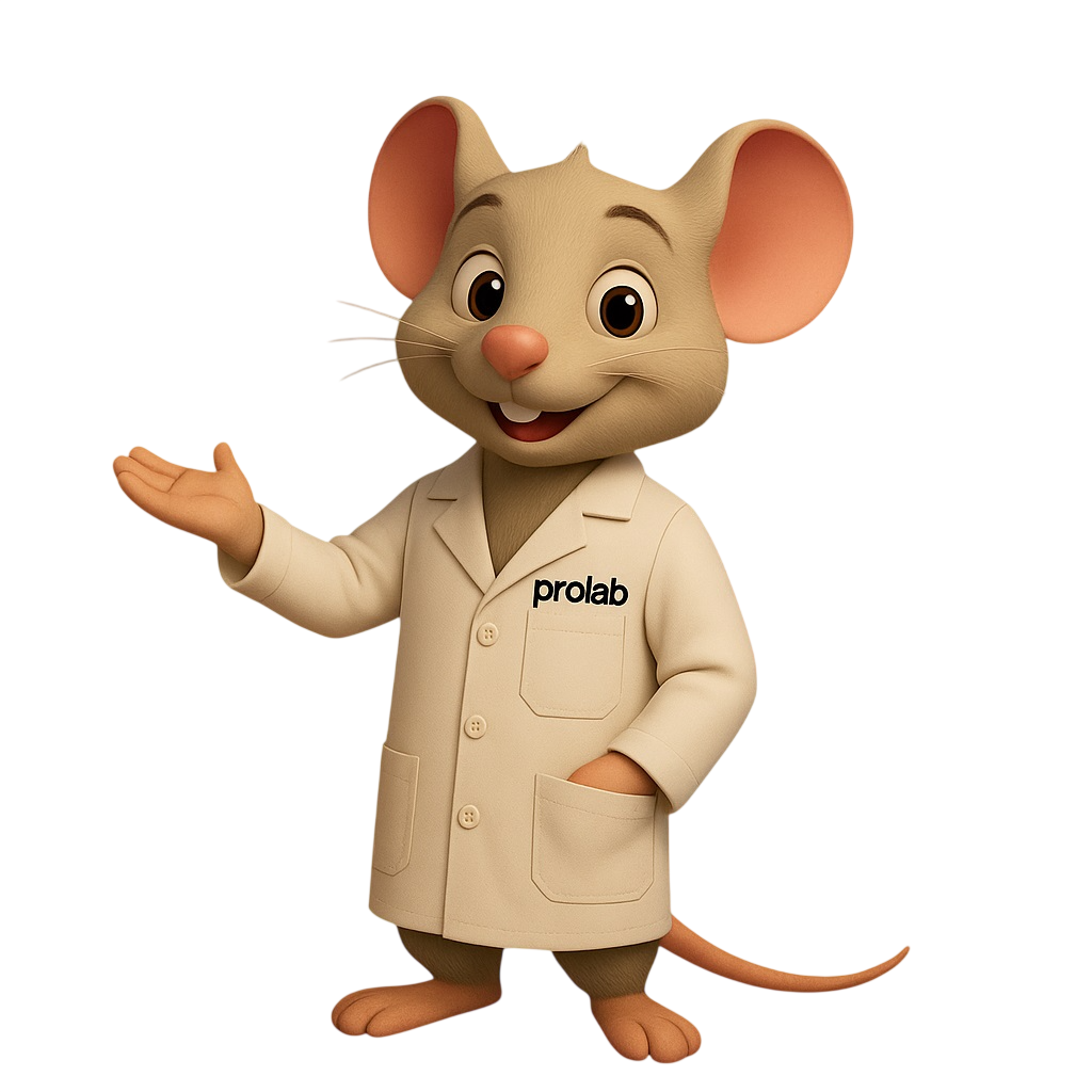 Prolabino — mascote oficial da Prolab