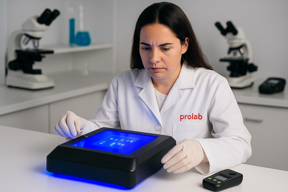 transiluminador biologo