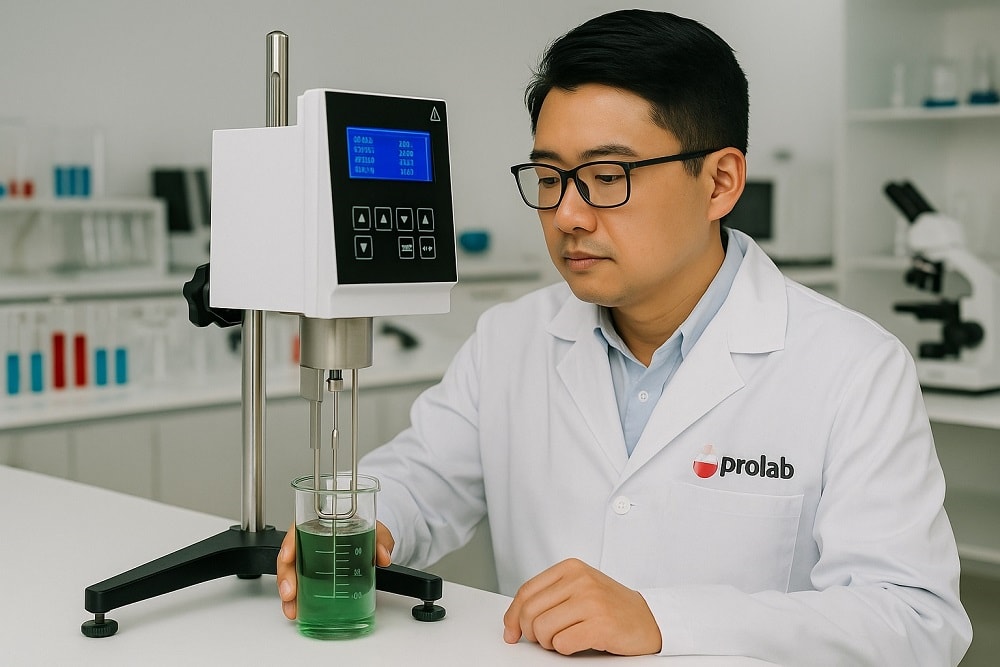 viscosimetro digital cientista